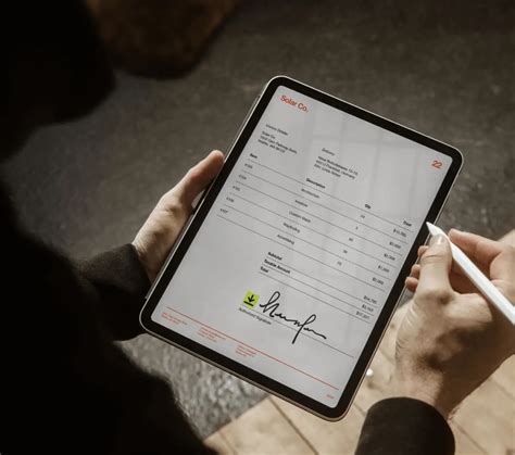 eSignature for Advanced Manufacturing .